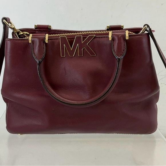Michael Kors Florence SM Satchel in Wine - Picture 1 of 9